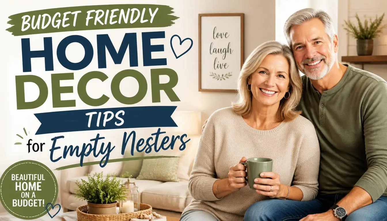 Budget Friendly Home Decor Tips for Empty Nesters