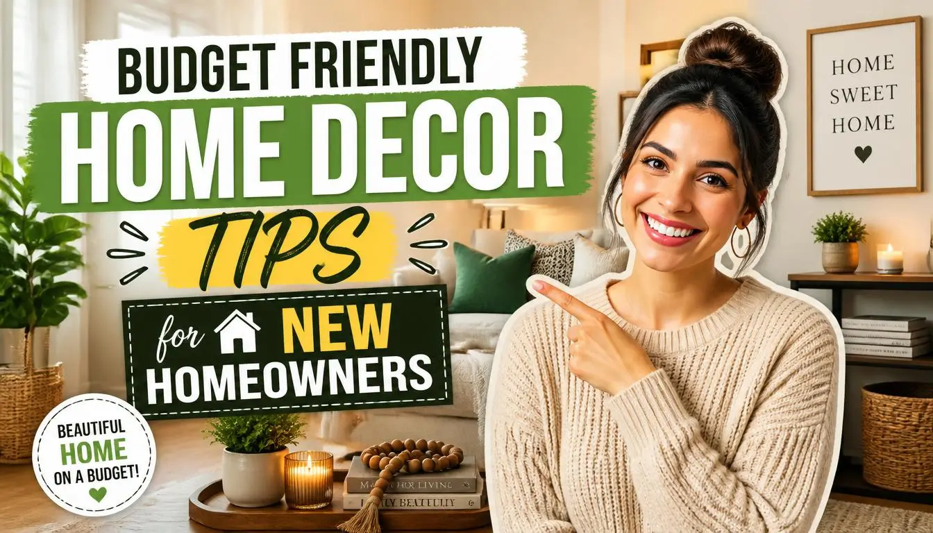 Budget Friendly Home Decor Tips for New Homeowners