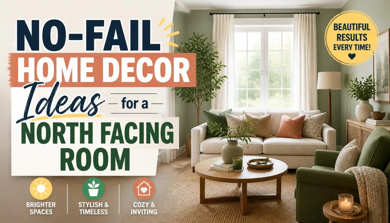 No-Fail Home Decor Ideas for a North Facing Room